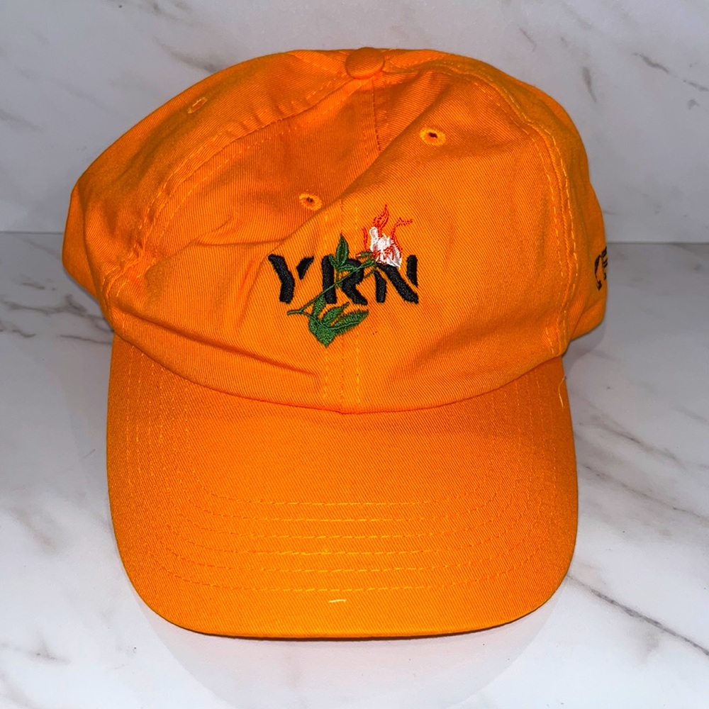 NWT YRN migos culture campaign orange hat